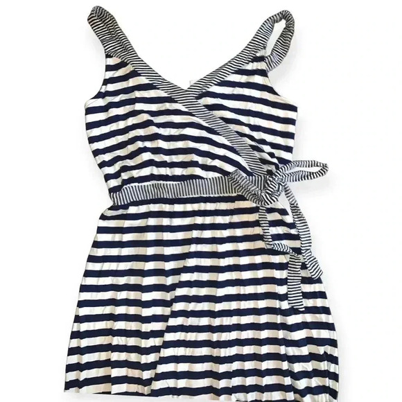 Old navy stripe tie waist maxi dress - Picture 4 of 4